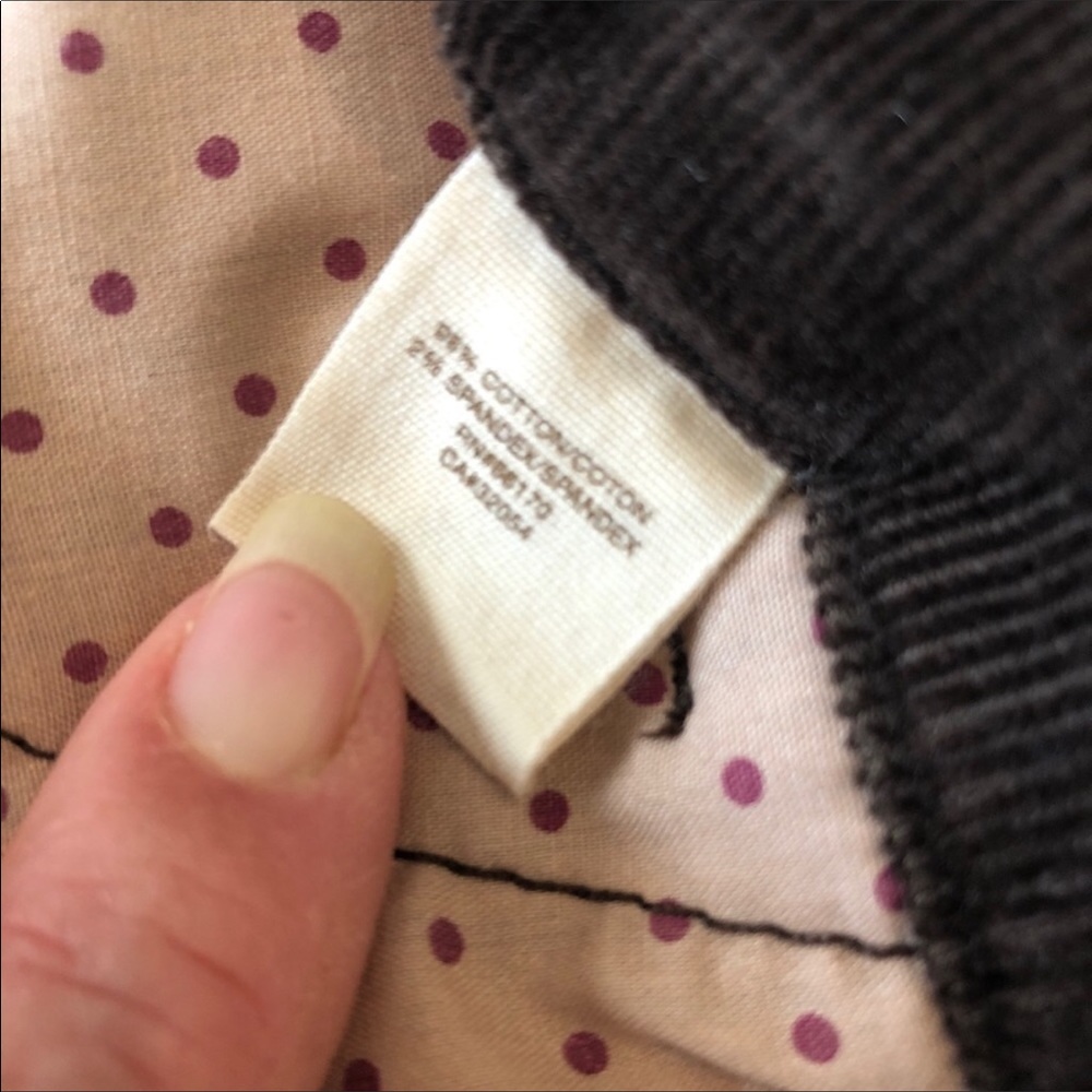 Cidra Chocolate Brown Corduroy Skirt - Picture 4 of 11